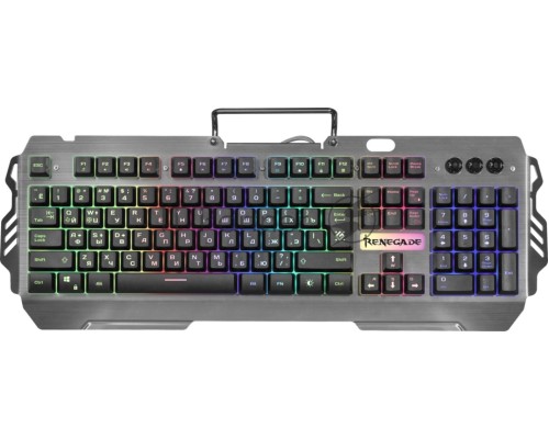 Проводная игровая клавиатура Defender/Redragon Renegade GK-640DL RU,RGB подсветка, 9 режимов 45640