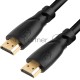 Кабель Greenconnect 15.0m HDMI версия 2.0, HDR Ultra HD 4K60 Hz/ 5K30Hz, 3D, Ethernet 18.0 Гбит/с, OD8.0mm, 28/26 AWG, черный, GCR-HM312-15.0m