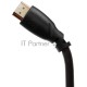 Кабель Greenconnect 15.0m HDMI версия 2.0, HDR Ultra HD 4K60 Hz/ 5K30Hz, 3D, Ethernet 18.0 Гбит/с, OD8.0mm, 28/26 AWG, черный, GCR-HM312-15.0m