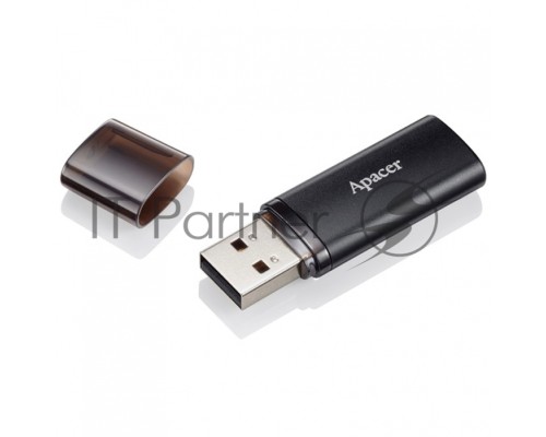 Флеш накопитель 16GB Apacer AH23B USB Flash AP16GAH23BB-1 USB 2.0, Black, RTL (916327)