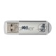 Флеш диск 8Gb USB Drive <USB2.0> Smartbuy V-Cut Silver (SB8GBVC-S)