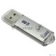 Флеш диск 8Gb USB Drive <USB2.0> Smartbuy V-Cut Silver (SB8GBVC-S)