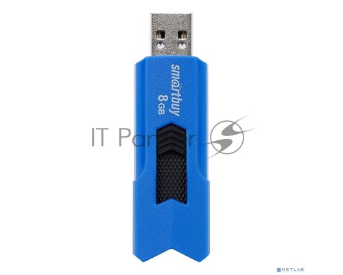 Флеш диск 8Gb USB Drive <USB2.0> Smartbuy STREAM Blue (SB8GBST-B)