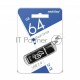 Флеш диск 64Gb USB Drive Smartbuy Glossy series Black (SB64GBGS-K)
