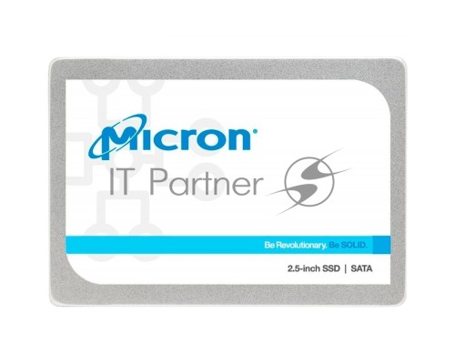 SSD накопитель MICRON 1300 512GB SSD, 2.5” 7mm, SATA 6 Gb/s, Read/Write: 530 / 520 MB/s, Random Read/Write IOPS 90K/87K
