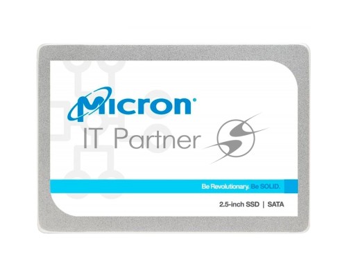 SSD накопитель Micron 1300 256GB SATA  2.5” 7mm, SATA 6 Gbit/s, Read/Write: 530 MB/s / 520 MB/s, Random Read/Write IOPS 58K/87K TBW 180