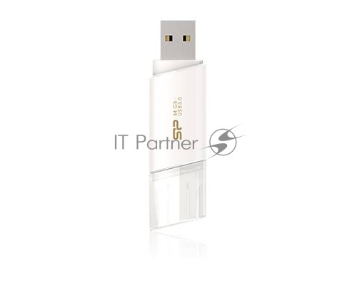 Флеш диск 128Gb Silicon Power Blaze B06, USB 3.0, Белый Флеш диск 128Gb Silicon Power Blaze B06, USB 3.0, Белый