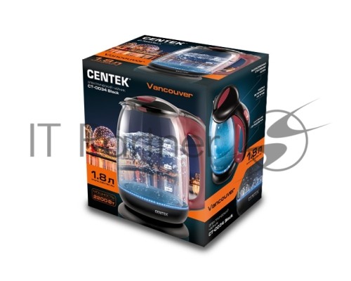 Чайник электрический Centek CT-0034 Black