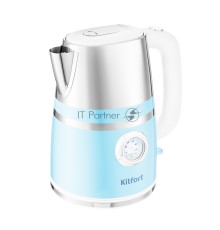 Чайник электрический Kitfort КТ-670-4 1.7л. 2200Вт голубой (корпус: металл)