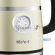 Чайник электрический Kitfort КТ-670-3 1.7л. 2200Вт бежевый (корпус: металл)