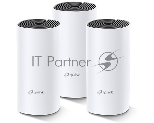 Бесшовный Mesh роутер TP-Link Deco M4 (DECO M4(3-PACK)) AC1200 10/100/1000BASE-TX (упак.:3шт)