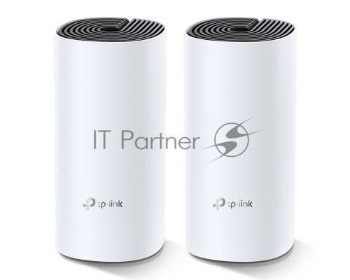 Бесшовный Mesh роутер TP-Link Deco M4 (DECO M4(3-PACK)) AC1200 10/100/1000BASE-TX (упак.:3шт)