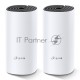 Бесшовный Mesh роутер TP-Link Deco M4 (DECO M4(3-PACK)) AC1200 10/100/1000BASE-TX (упак.:3шт)