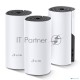 Бесшовный Mesh роутер TP-Link Deco M4 (DECO M4(3-PACK)) AC1200 10/100/1000BASE-TX (упак.:3шт)