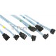 Кабель SuperMicro CBL-0180L-01 SATA Set of 4pcs Round Straight-Right Angle 70/59/48/38cm