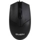 Мышь проводная SVEN RX-30 черный, 1000 dpi, USB, кнопки - 3