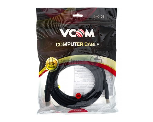 Кабель соединительный DISPLAY PORT -- DISPLAY PORT 5м VCOM <VHD6220-5M>