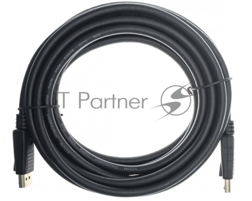 Кабель соединительный DISPLAY PORT -- DISPLAY PORT 5м VCOM <VHD6220-5M>