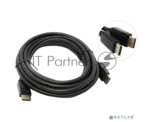 Кабель соединительный DISPLAY PORT -- DISPLAY PORT 5м VCOM <VHD6220-5M>