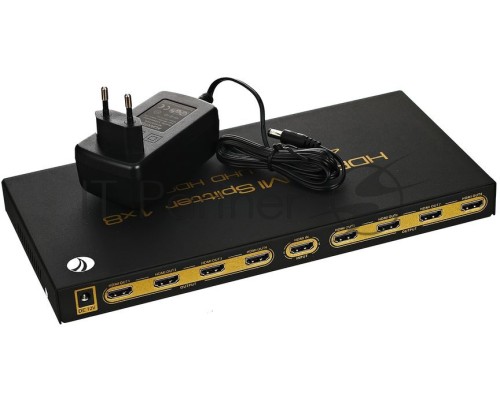 Разветвитель HDMI Spliitter 1=>8  2.0v, VCOM <DD428>