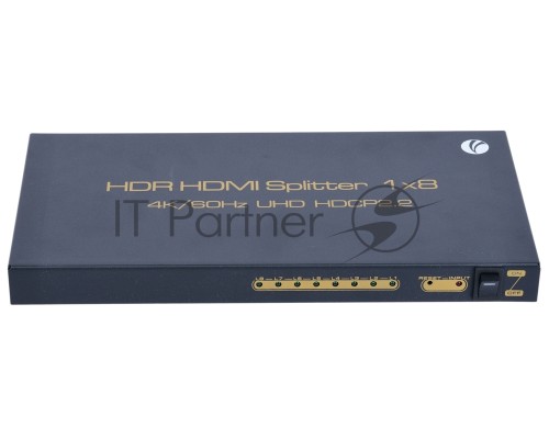 Разветвитель HDMI Spliitter 1=>8  2.0v, VCOM <DD428>