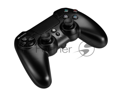 Геймпад беспроводной CANYON CND-GPW5 With Touchpad для: PlayStation 4  PS4, черный
