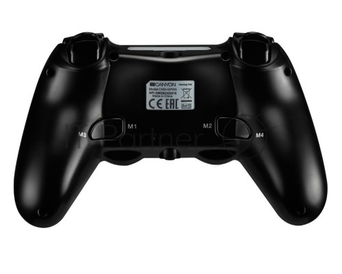 Геймпад беспроводной CANYON CND-GPW5 With Touchpad для: PlayStation 4  PS4, черный