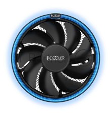 Кулер PCCooler E126M B S775/115X/AM2/2+/AM3/3+/AM4/FM1/FM2/2+ (48 шт/кор, TDP 92W, вент-р 120мм с PWM, Blue LED FAN, 1000-1800RPM, 26.5dBa) Retail Color Box