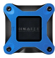 Внешний накопитель SSD ADATA External 480Gb SD600Q Series <ASD600Q-480GU31-CBL> (USB3.1, 440/430Mbs, 3D QLC, 80х15х80mm, 60g) Blue