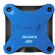 Внешний накопитель SSD ADATA External 480Gb SD600Q Series <ASD600Q-480GU31-CBL> (USB3.1, 440/430Mbs, 3D QLC, 80х15х80mm, 60g) Blue