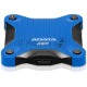 Внешний накопитель SSD ADATA External 480Gb SD600Q Series <ASD600Q-480GU31-CBL> (USB3.1, 440/430Mbs, 3D QLC, 80х15х80mm, 60g) Blue