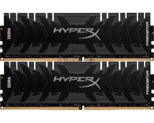 Модуль памяти DDR 4 DIMM 32Gb PC26600, 3333Mhz, Kingston XMP HyperX Predator CL16 (Kit of 2) (HX433C16PB3K2/32) (retail)