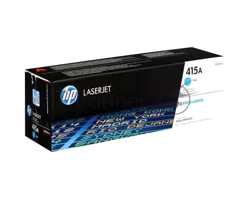 Тонер Картридж HP 415A W2031A голубой (2100стр.) для HP HP LJ M454/MFP M479 Тонер Картридж HP 415A W2031A голубой (2100стр.) для HP HP LJ M454/MFP M479