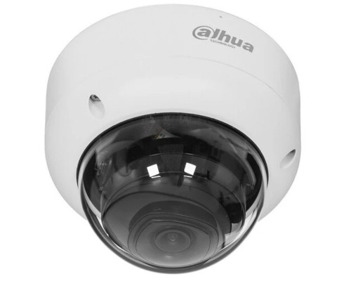 [Видеонаблюдение] DAHUA DH-IPC-HDBW3441EP-AS-0280B-S2 Уличная купольная IP-видеокамера 4Мп, 1/3” CMOS, объектив 2.8мм, видеоаналитика, микрофон, ИК 50м, IP67, IK10, металл