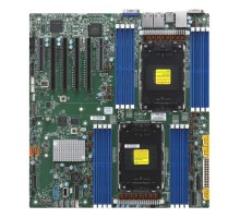 Supermicro MBD-X13DEI-B 2xLGA-4677, Intel Xeon SP gen 4, Intel C741, 16x DDR5 4800/4400/4000 MHz. 2x1Gbe Base-T BCM5720+1xMgmt LAN, 10xSATA3, 2xSATA-DOM, 6xUSB3,  4xPCI-Ex16+2xPCI-E x8+3xMCIO x8, 2xM.