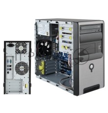Платформа системного блока W131-X30 Tower , Intel® Xeon® E3-1200 V6/V5, Socket1151, 4xUDIMM slots, DDR4 2400MHz, SATAx2, 2 x GbE LAN ports
