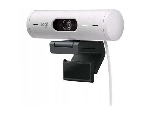 [Web-камеры] Веб-камера/ Logitech BRIO 500 HD Webcam - OFF-WHITE - USB