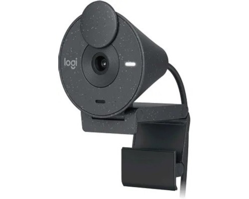 [Web-камеры] Веб-камера/ Logitech Brio 300 Full HD webcam - GRAPHITE - USB (960-001436)