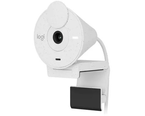 [Web-камеры] Веб-камера/ Logitech Brio 300 Full HD webcam - OFF-WHITE - USB