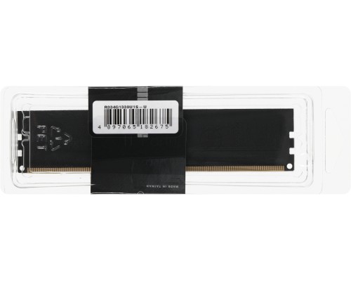 Оперативная память 4GB AMD Radeon™ DDR3 1333 DIMM R3 Value Series Black R334G1339U1S-U Non-ECC, CL9, 1.5V, Retail