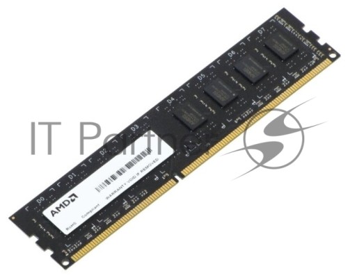 Оперативная память 4GB AMD Radeon™ DDR3 1333 DIMM R3 Value Series Black R334G1339U1S-U Non-ECC, CL9, 1.5V, Retail