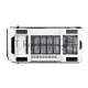 Компьютерный корпус Thermaltake View 71 TG Snow CA-1I7-00F6WN-00 White/Win/SPCC/Tempered Glass*4/Color Box/Riing 140mm White Fan*2