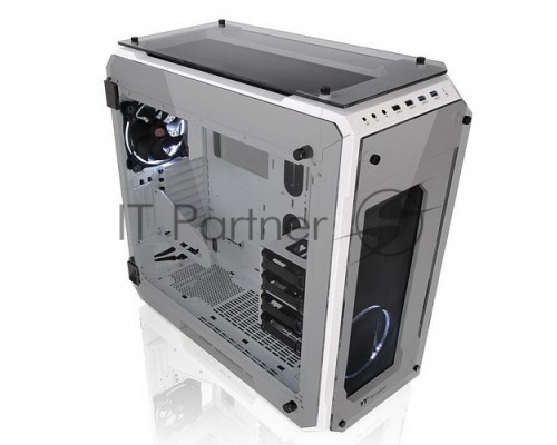 Компьютерный корпус Thermaltake View 71 TG Snow CA-1I7-00F6WN-00 White/Win/SPCC/Tempered Glass*4/Color Box/Riing 140mm White Fan*2 Компьютерный корпус Thermaltake View 71 TG Snow CA-1I7-00F6WN-00 White/Win/SPCC/Tempered Glass*4/Color Box/Riing 140mm White Fan*2