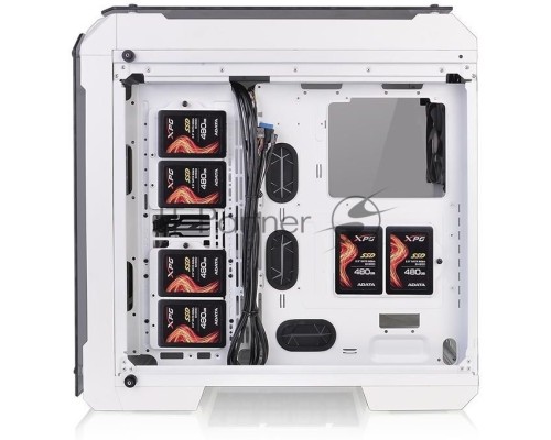 Компьютерный корпус Thermaltake View 71 TG Snow CA-1I7-00F6WN-00 White/Win/SPCC/Tempered Glass*4/Color Box/Riing 140mm White Fan*2 Компьютерный корпус Thermaltake View 71 TG Snow CA-1I7-00F6WN-00 White/Win/SPCC/Tempered Glass*4/Color Box/Riing 140mm White Fan*2