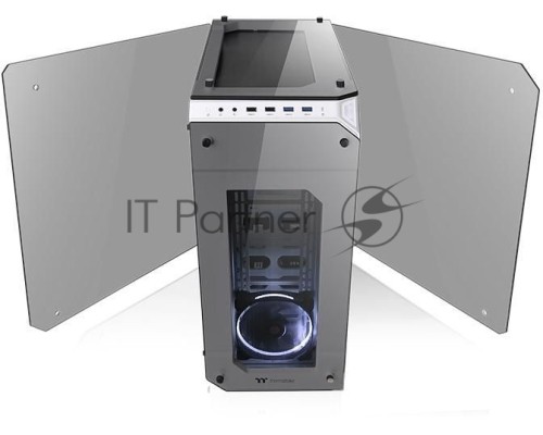 Компьютерный корпус Thermaltake View 71 TG Snow CA-1I7-00F6WN-00 White/Win/SPCC/Tempered Glass*4/Color Box/Riing 140mm White Fan*2 Компьютерный корпус Thermaltake View 71 TG Snow CA-1I7-00F6WN-00 White/Win/SPCC/Tempered Glass*4/Color Box/Riing 140mm White Fan*2