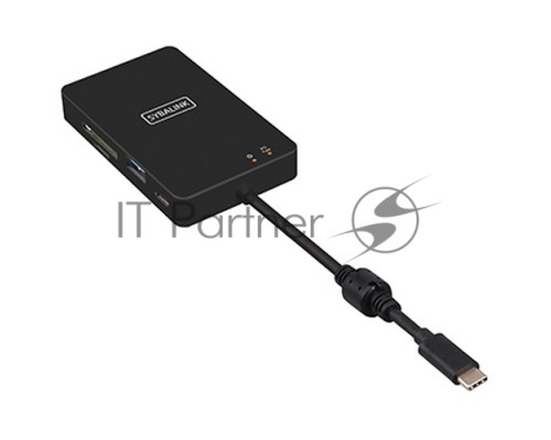 Концентратор-USB Type C multi-Interface HUB (FG-CHPDC3ALR-1MB-BU01) Type C to 3xUSB 3.0, 1xType C with PD, 1xHDMI, 1xSD/TF slot, 1xRJ45 GLan OEM {100} Концентратор-USB Type C multi-Interface HUB (FG-CHPDC3ALR-1MB-BU01) Type C to 3xUSB 3.0, 1xType C with PD, 1xHDMI, 1xSD/TF slot, 1xRJ45 GLan OEM {100}