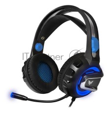 Гарнитура игровая CROWN CMGH-3001 Black&blue