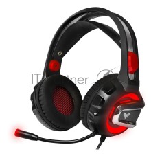 Гарнитура игровая CROWN CMGH-3000 Black&red