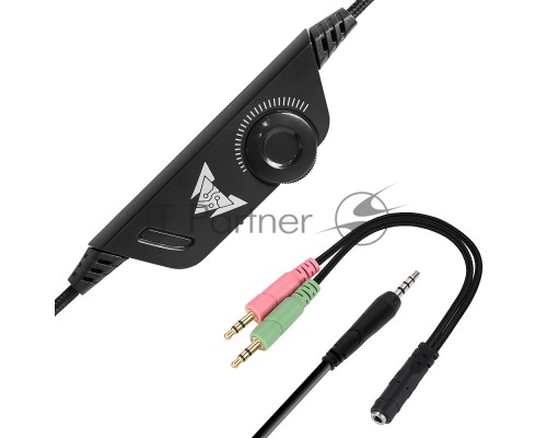 Гарнитура игровая CROWN CMGH-2002 Black&green