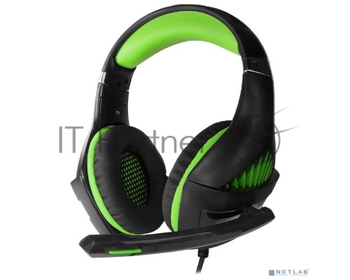 Гарнитура игровая CROWN CMGH-2002 Black&green